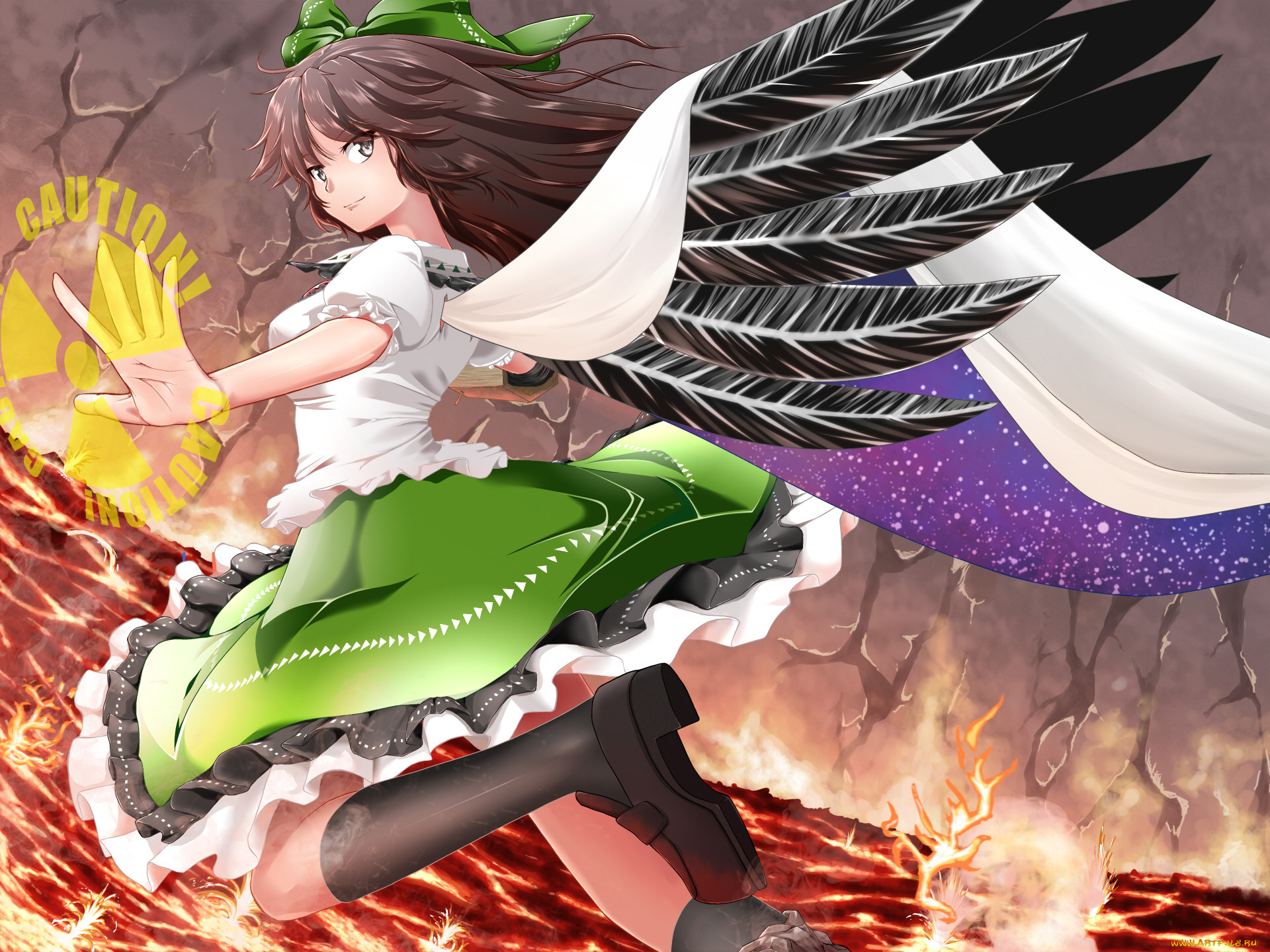 , touhou, reiuji, utsuho, , , , 